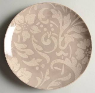 Home Claremont Scroll Salad Plate, Fine China Dinnerware   Beige & Cream Floral