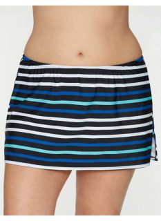 Lane Bryant Plus Size Striped swim skirt     Womens Size 28, Stripes