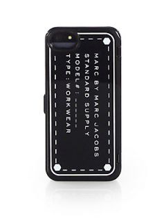 Marc by Marc Jacobs Standard Supply Compact Mirror iPhone Case   Black