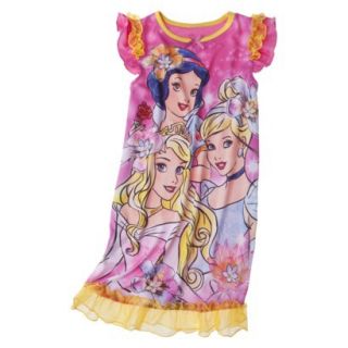 Disney Princess Girls Sleep Gown   Pink M