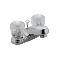 Delta Faucet 2522LF Classic Two Handle Centerset Bathroom Faucet