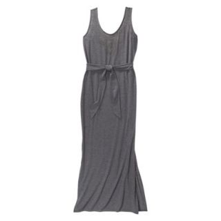 Merona Womens Maxi Swim Coverup Dress  Gray L