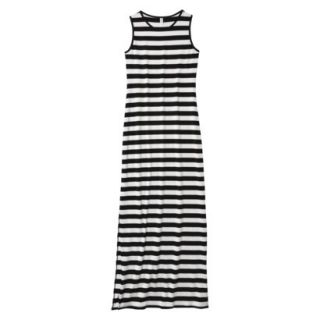 Xhilaration Juniors Striped Maxi Dress   Black/White L(11 13)