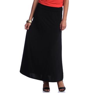 Womens Black Maxi Skirt