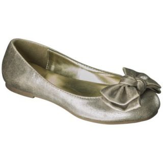 Girls Cherokee Felicia Ballet Flat   Gold 4