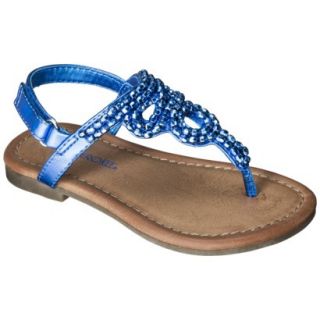 Toddler Girls Cherokee Jumper Sandal   Blue 12