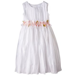 Girls Spring Dressy Dress   White 7