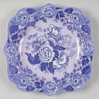 Spode Blue Room Garden Collection(Mixed Color) 9 Square Fancy Plate, Fine China