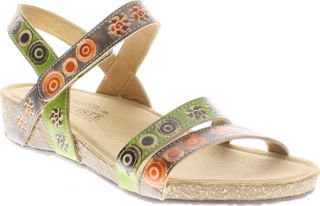 Womens Spring Step Amaryllis   Gray/Multi Leather Casual Shoes