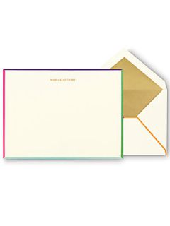 Kate Spade New York Why Hello There Correspondence Cards   No Color