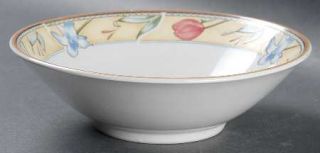 International Sunlit Style Coupe Cereal Bowl, Fine China Dinnerware   Yellow, Pi