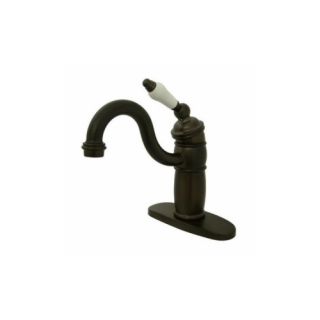 Elements of Design EB1485PL Hot Springs One Handle Bar Style Lavatory Faucet Wit