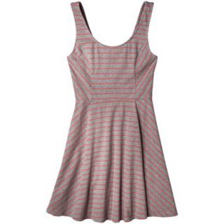 Mossimo Supply Co. Juniors Fit & Flare Dress   Gray XS(1)