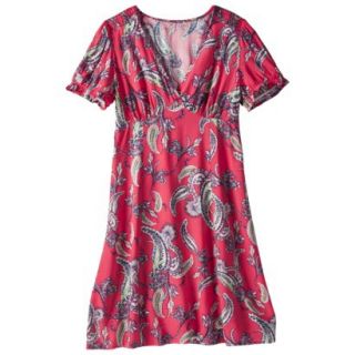 Mossimo Supply Co. Juniors Cap Sleeve Dress   Coral S(3 5)
