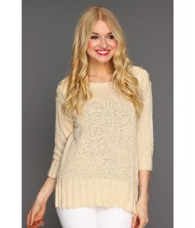 Lucky Brand Isabella Sweater Womens Sweater (White)