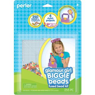 Perler Fun Fusion Biggie Bead Activity Kit glamour Girl