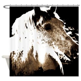  Pale Horse Shower Curtain  Use code FREECART at Checkout