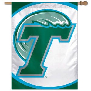 Tulane Green Wave Wincraft 27X37 Vertical Flag