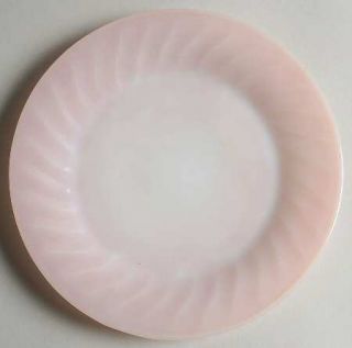 Anchor Hocking Swirl Pink 7 Salad Plate   Fire King,Fired On Pink,1950S Glassw