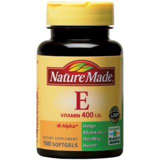 Nature Made Vitamin E 400 mg Softgels   100 Count