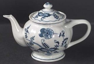 Blue Danube (Japan) Blue Danube (New 2002 Production) Teapot & Lid, Fine China D