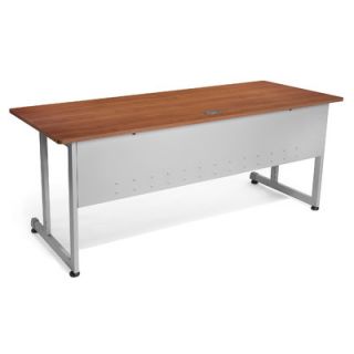 OFM Modular Desk/Worktable 55222 Finish Cherry and Silver
