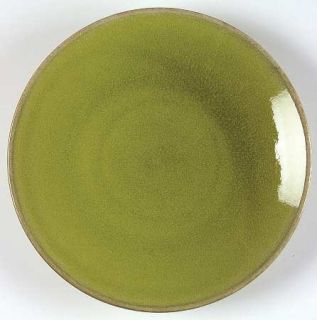 Jars France Tourron Tilleul (Avocado Green) Dinner Plate, Fine China Dinnerware