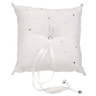 Starlight Collection Ring Pillow   White