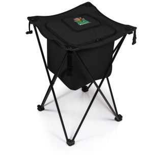 Picnic Time Marshall University Thundering Herd Sidekick Cooler (BlackMaterials Polyester; PVC liner and drainage spout; steel frameQuantity One (1)Opened Dimensions 18.5 inches long x 18.5 inches wide x 27.8 inches highClosed Dimensions 8 inches long