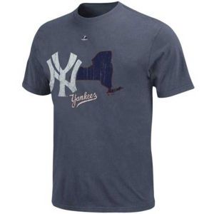 New York Yankees Majestic MLB Cooperstown Double Digit Lead T Shirt