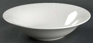 Oneida Evening Pearl 9 Round Vegetable Bowl, Fine China Dinnerware   White,Embo