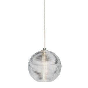 Besa Lighting BEL 1JT 461600 SN Kristall 8 1 Light Pendant