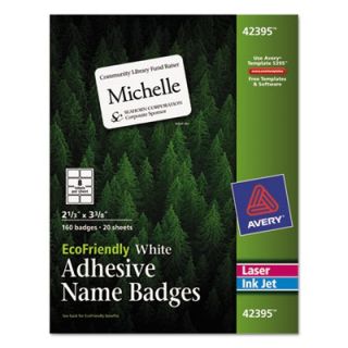 Avery EcoFriendly Name Badge Labels