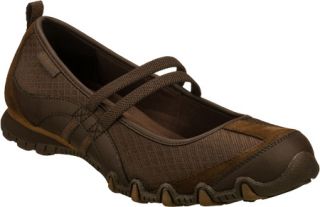 Womens Skechers Relaxed Fit Bikers Lifestyle   Brown Casual Shoes