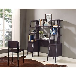 Altra Ladder Bookcase Wall Desk
