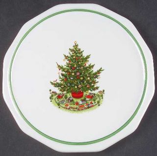 Pfaltzgraff Christmas Heritage Trivet, Fine China Dinnerware   Multisided,Christ