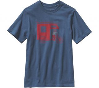 Boys Patagonia Live Simply® Trailer T Shirt   Glass Blue Graphic T Shirts