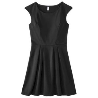 Xhilaration Juniors Textured Dress   Black XS(1)