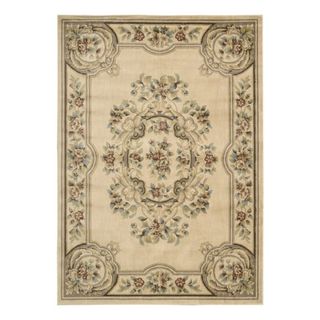 Aubusson Collection Ivory Rug (33 X 53)