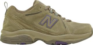 Womens New Balance WX608v3 Suede   Brown Lace Up Shoes