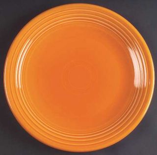 Homer Laughlin  Fiesta Tangerine (Newer) 11 Round Platter/Chop Plate, Fine Chin