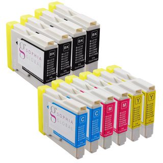 Sophia Global Compatible Ink Cartridge Replacement For Brother Lc51 (4 Black, 2 Cyan, 2 Magenta, And 2 Yellow) (4 Black, 2 Cyan, 2 Magenta, 2 YellowPrint yield Up to 500 pages per black cartridge and up to 400 pages per color cartridgeModel SG4eaLC51B2e
