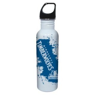 NBA Minnesota Timberwolves Water Bottle   White (26 oz.)
