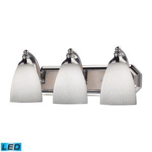 ELK Lighting ELK 570 3C WH LED Vanity 3 Light