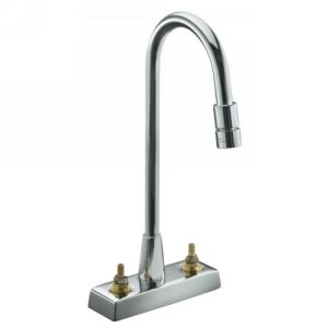 Kohler K 7305 KE CP Triton Centerset Lavatory Faucet Only Base Faucet