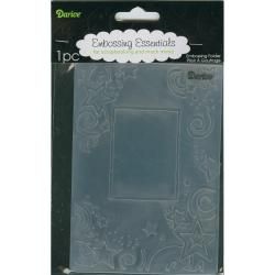 Darice Star Border Frame Embossing Folder