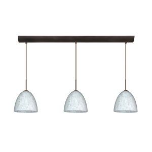 Besa Lighting BEL 3JV 447019 BR Vila Pendant