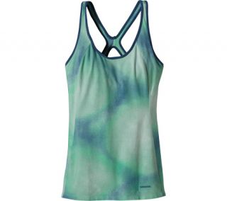 Womens Patagonia Bisect Tank   Watercolor/Glass Blue Sleeveless Tops