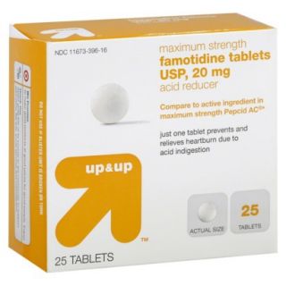 Up & Up Famotidine Acid Reducer   25 Count