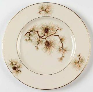 Lenox China Pine Dinner Plate, Fine China Dinnerware   Pine Cones And Needles, S